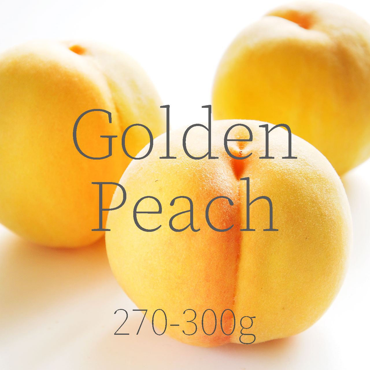 Golden store Peach Box